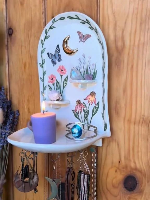 🔥Last Day 49% Off🔥Sacred Floral Jewelry Altar