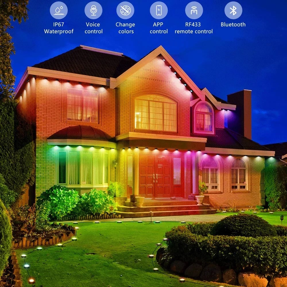 š„2024 Outdoor Waterproof WiFi Bluetooth Smart Led Strip Lightš”