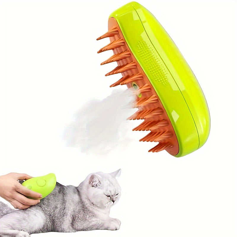 3-in-1 Self-Cleaning Cat Steam Brush