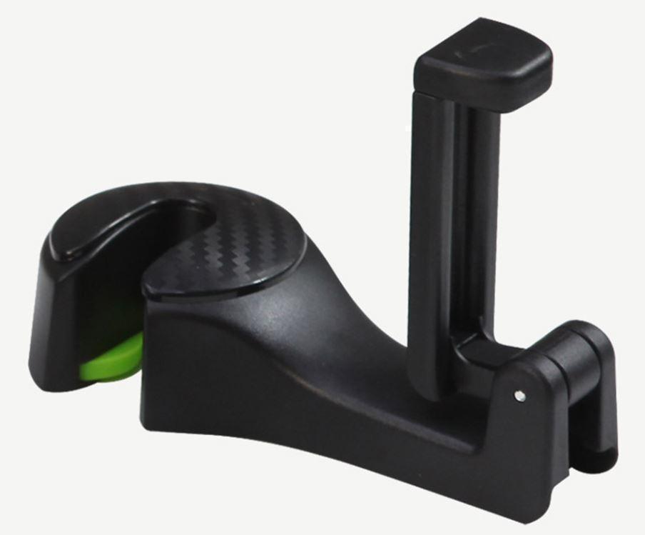2-in-1 Car Headrest Hook and Phone Holder