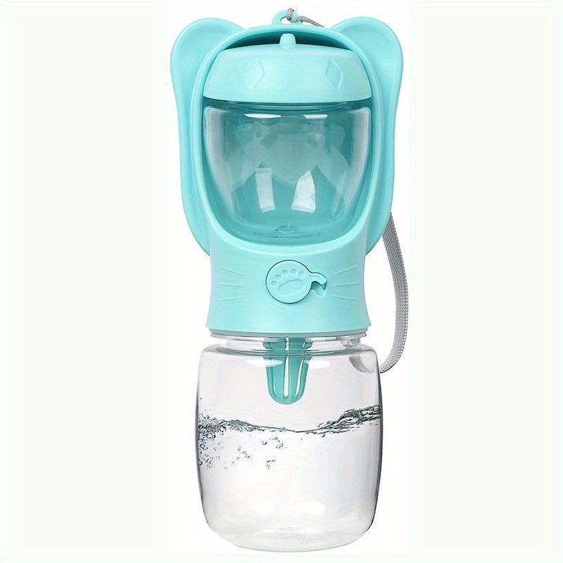 Leak-Proof Dog Water Bottle & Food Container