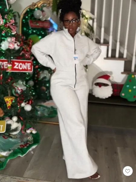 đ„Huge Sale 51% OFFâšSportswear Fleece Jumpsuit