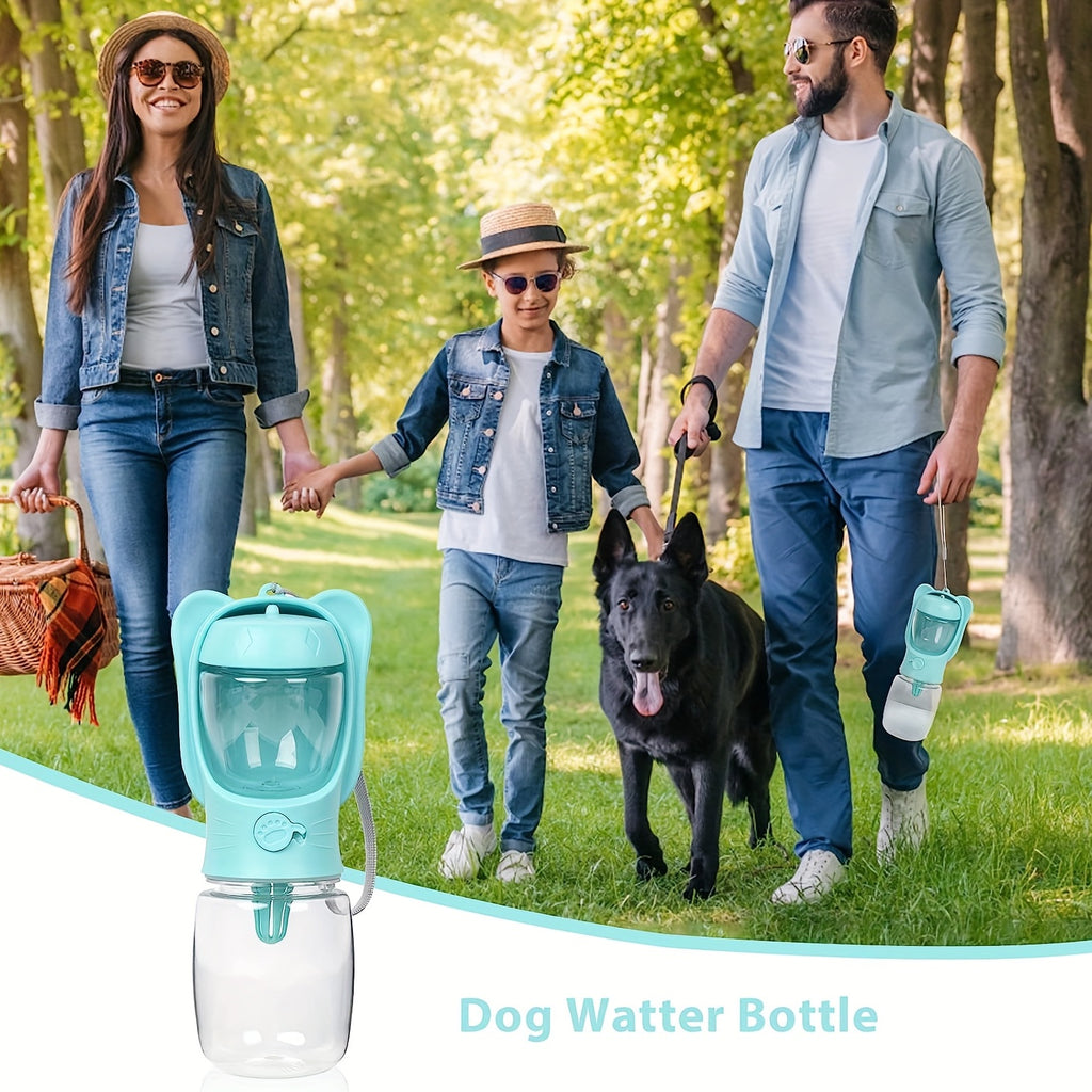 Leak-Proof Dog Water Bottle & Food Container