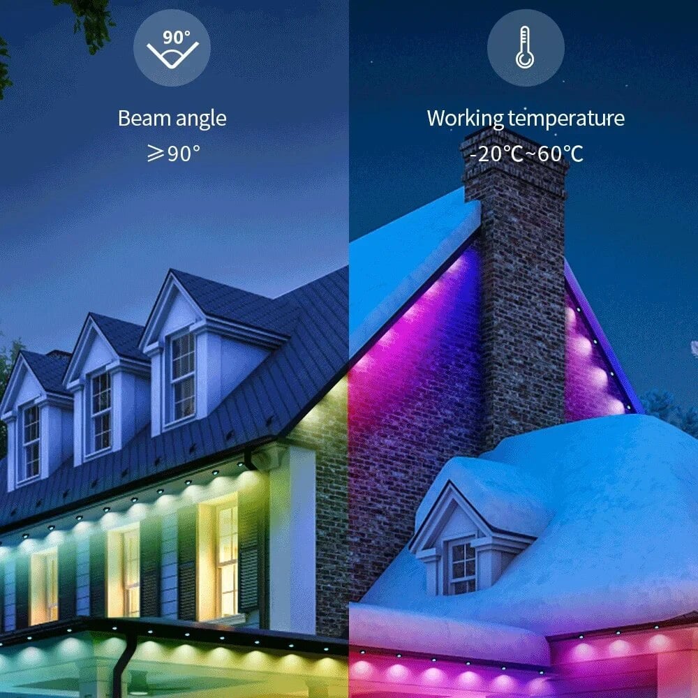 š„2024 Outdoor Waterproof WiFi Bluetooth Smart Led Strip Lightš”