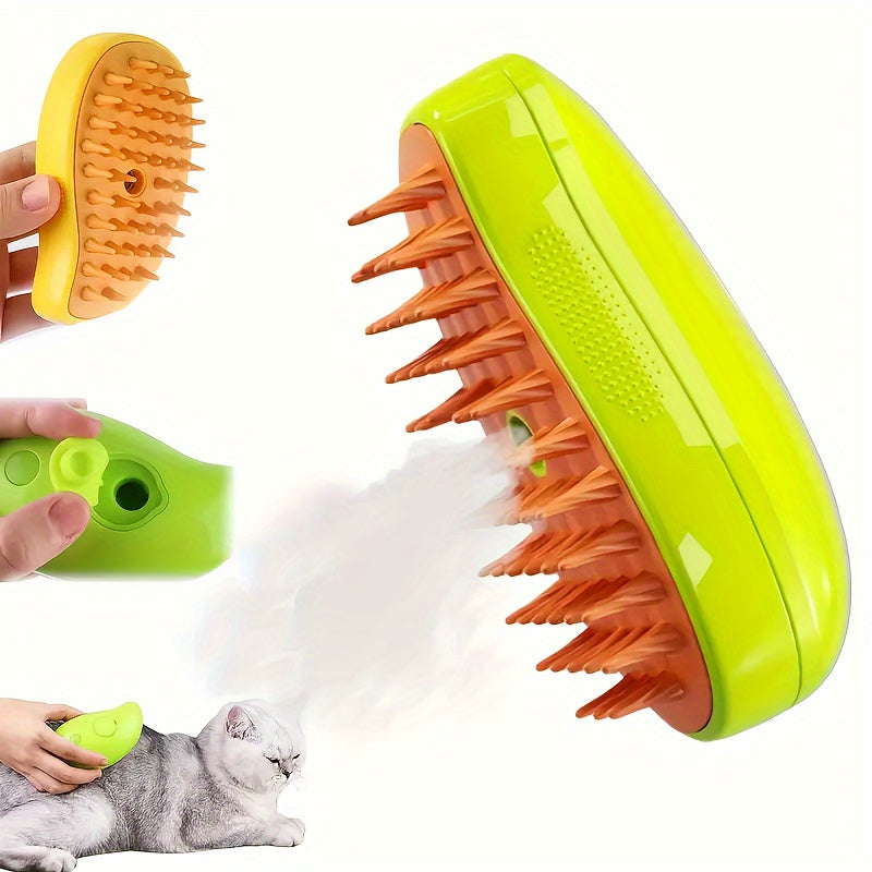 3-in-1 Self-Cleaning Cat Steam Brush