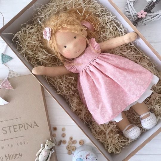 👧Handmade Waldorf Doll - Elena