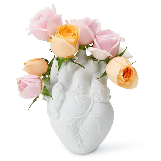 White Heart Irregular Creative Art Vase(BUY 4 Pcs Free Shipping)