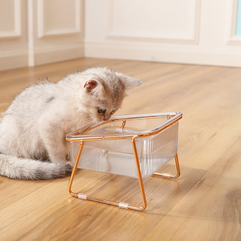 Non-Slip Raised Pet Food Bowls For Dogs And Cats