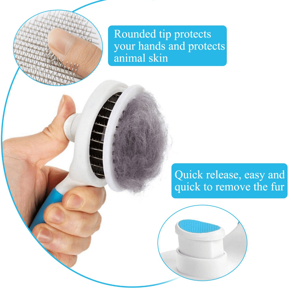 2-in-1 Pet Grooming Tool