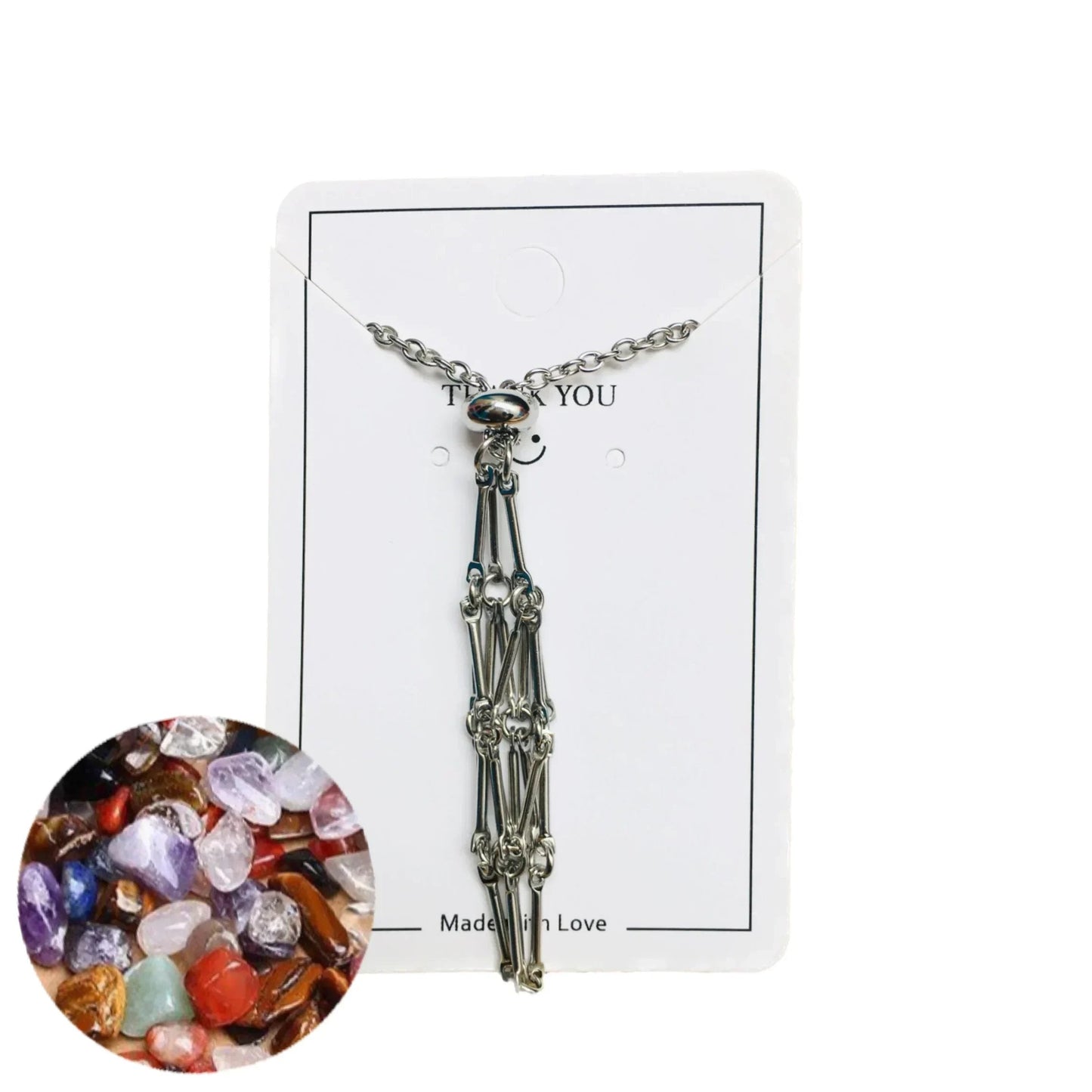 🔥LAST DAY 49%OFF🔥 - New Crystal Stone Holder Necklace