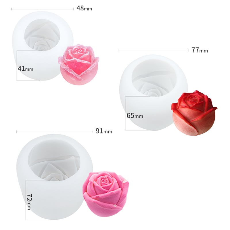 👍 Buy 2 Get 1 Free - Rose Shaped Ice Mold 🌹🧊