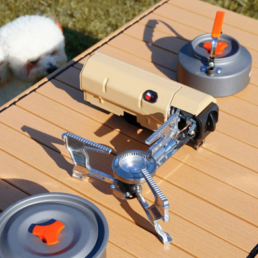 Compact Folding Spyder Camping Gas Stove