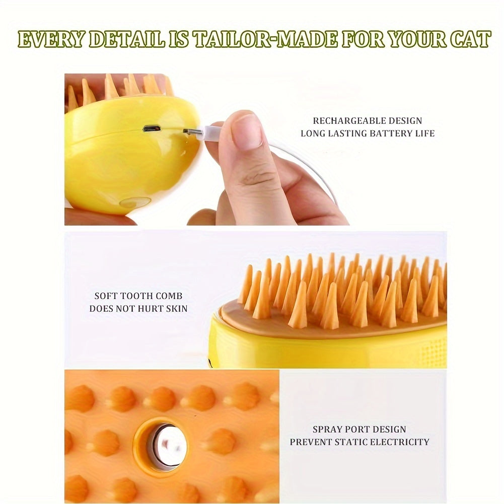 Self-Cleaning Massage Combs for Pets