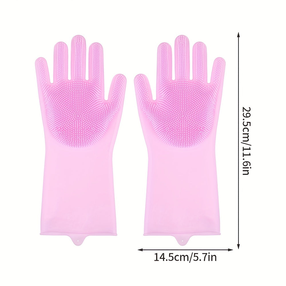 Pet Bath Glove Grooming Brush Set