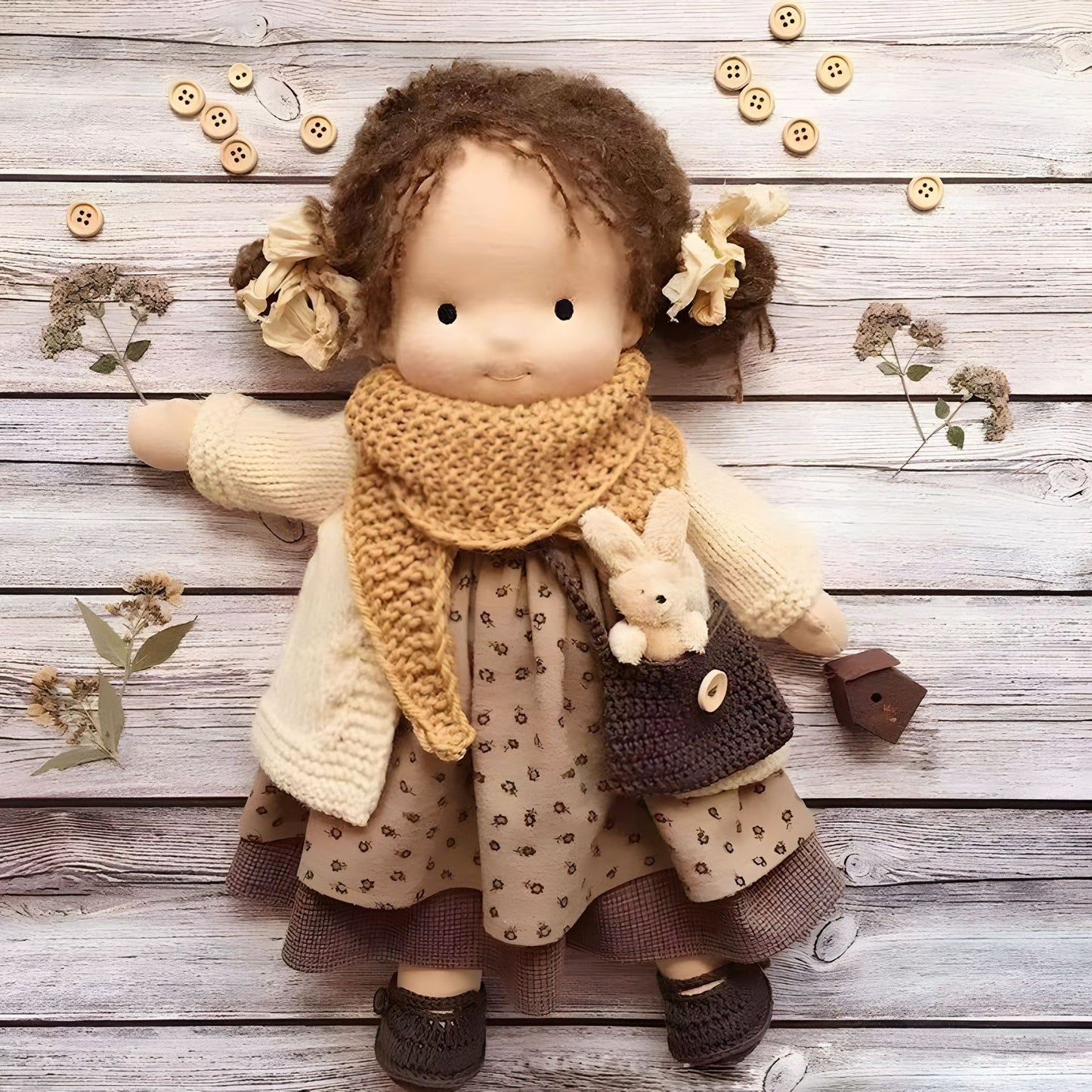 👧Handmade Waldorf Doll - Elena