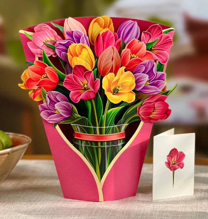 🔥Pop Up Flower Bouquet Greeting Card