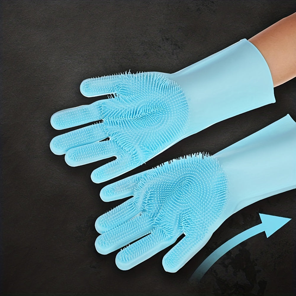 Pet Bath Glove Grooming Brush Set