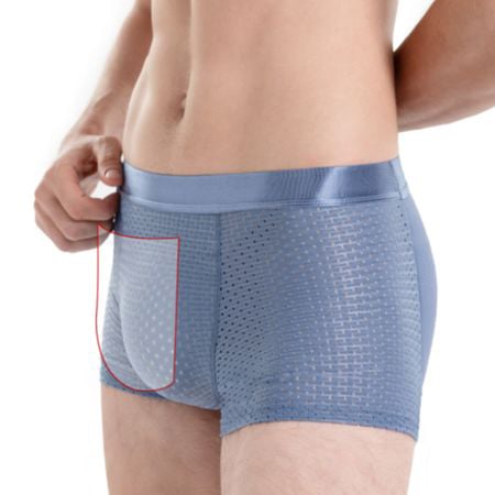 Ice Silk Breathable Men's Boxer Underwear