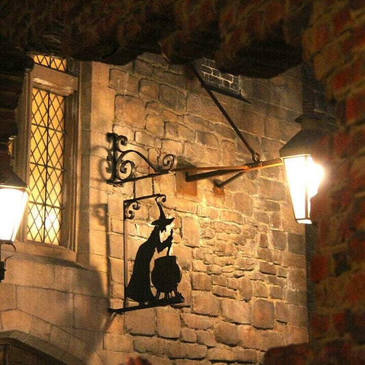 Leaky Cauldron Metal Sign