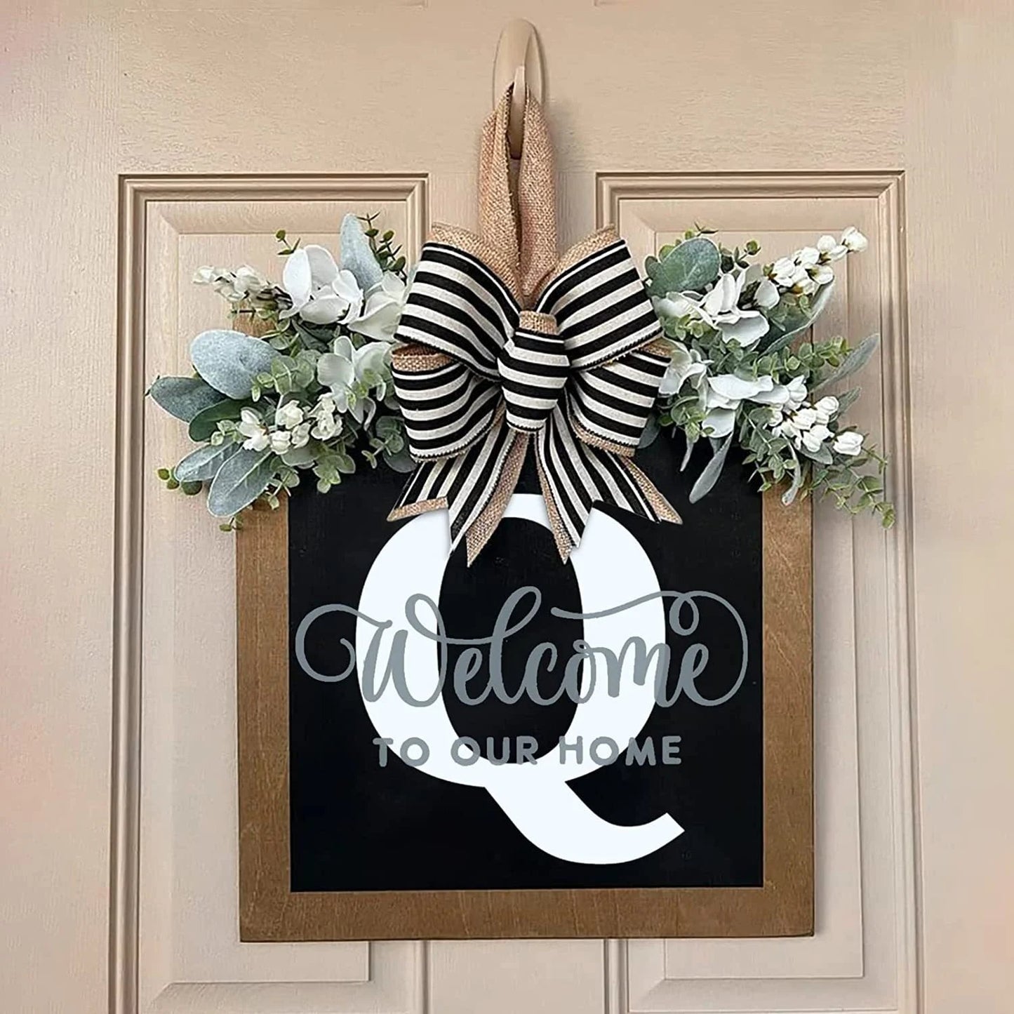 Welcome Front Door Wreath