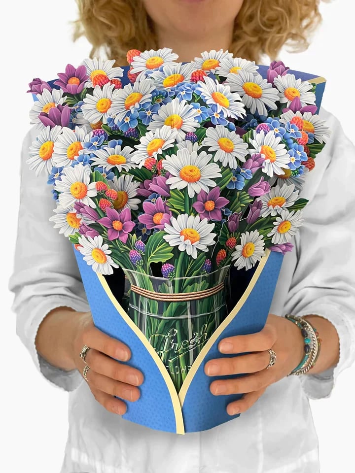 🔥Pop Up Flower Bouquet Greeting Card