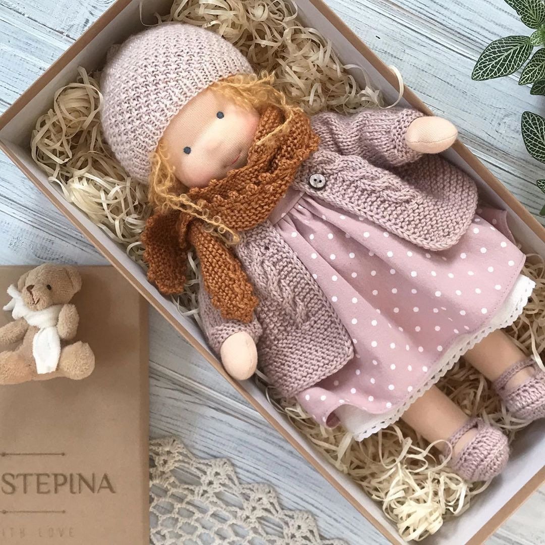 👧Handmade Waldorf Doll - Elena