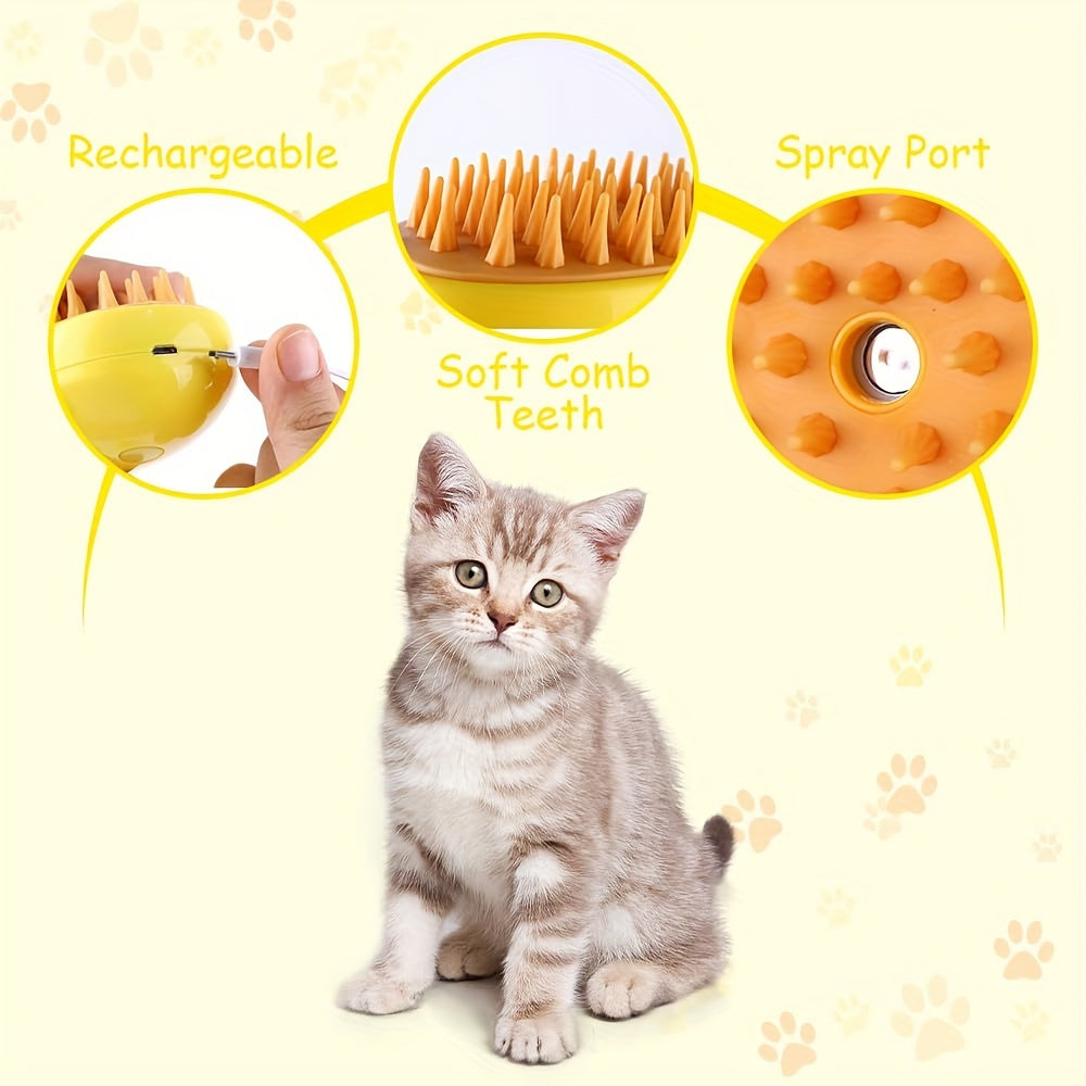 Self-Cleaning Massage Combs for Pets