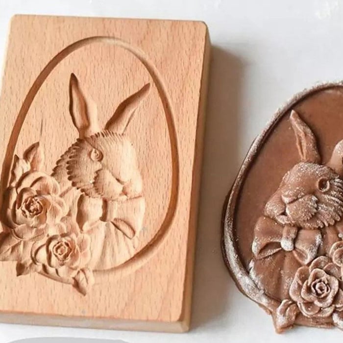 (🎁Last day limited sale - 52% off🎁)Wood patterned Cookie cutter - Embossing Mold For Cookies