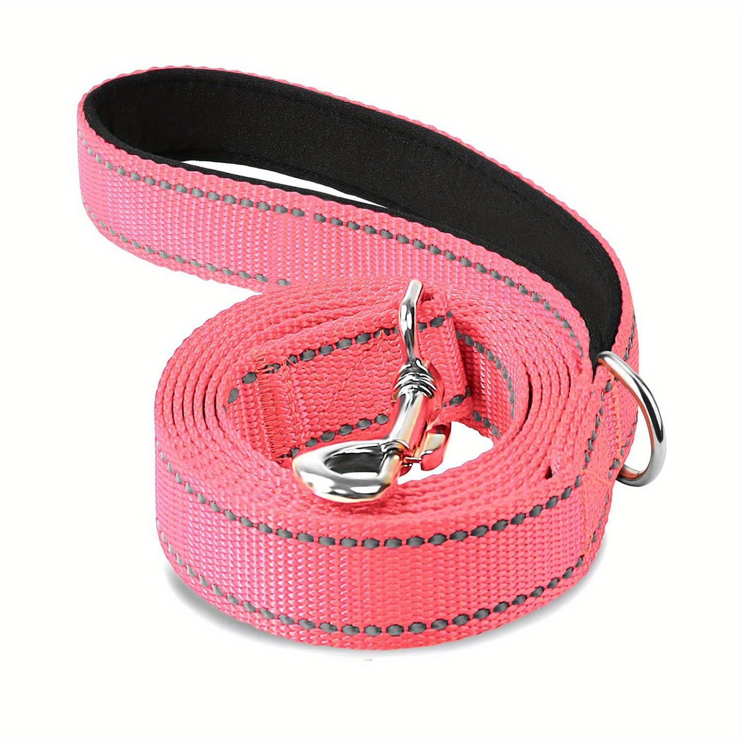 Reflective Neoprene Padded Dog Leash