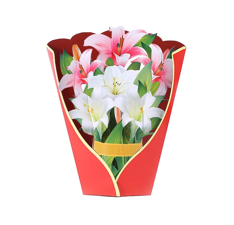 🔥Pop Up Flower Bouquet Greeting Card