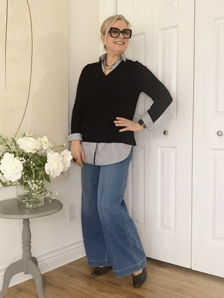 Last Day 50% OFF🔥Seamed Front Wide Leg Jeans (Buy 2 Free Shipping)