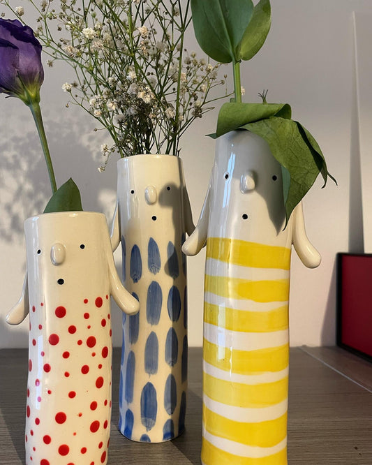 💐 Handmade Family Vase Set