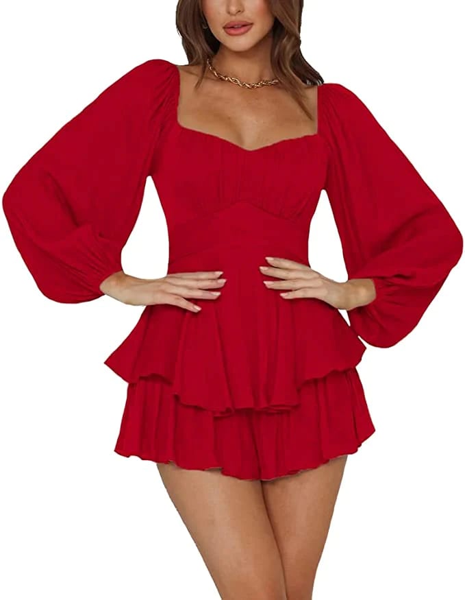 🔥2023 New Hot Sale🔥-The Ruffle Romper👗