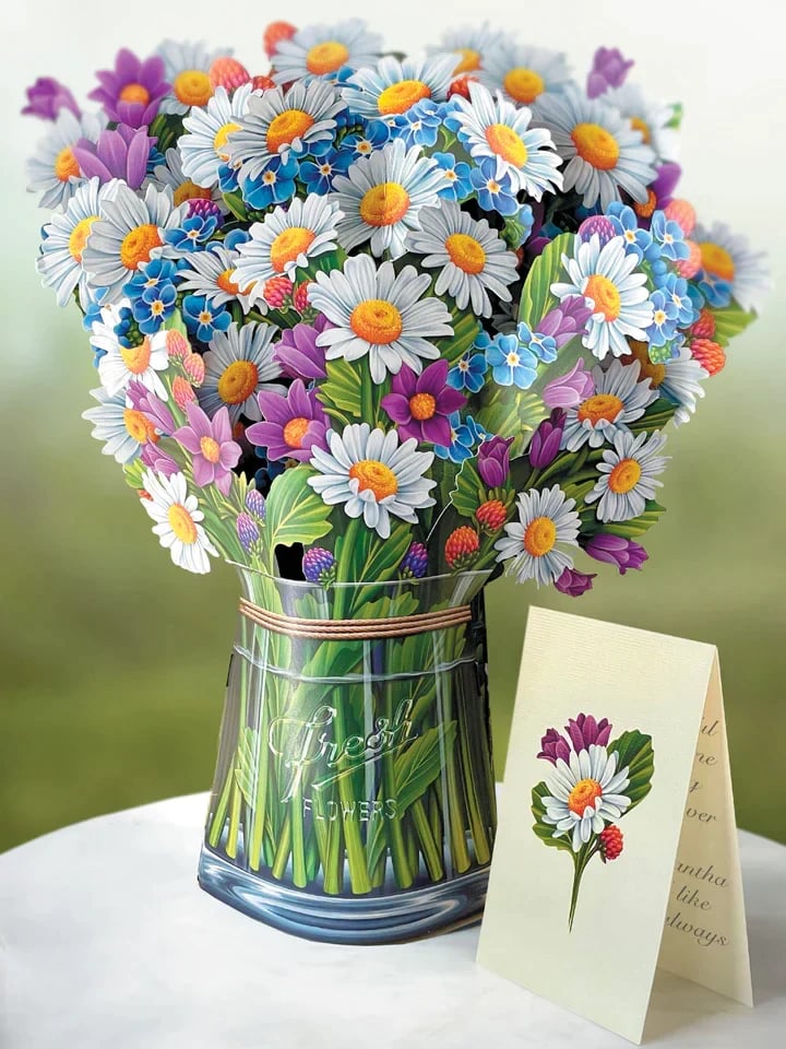 🔥Pop Up Flower Bouquet Greeting Card