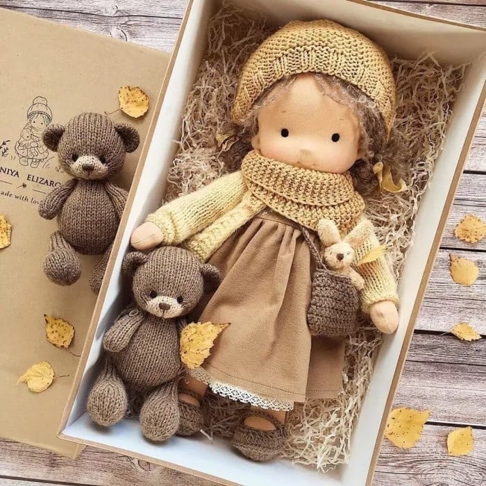 👧Handmade Waldorf Doll - Elena