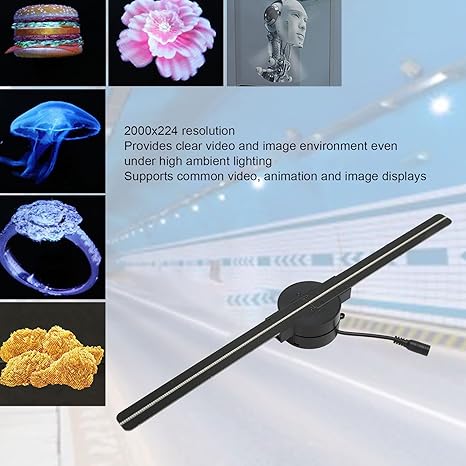3D Hologram LED Fan Projector – zoombucket.com