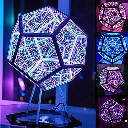 The InfiniteX Dodecahedron Color Art Light