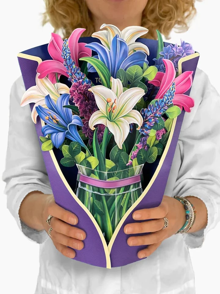 🔥Pop Up Flower Bouquet Greeting Card