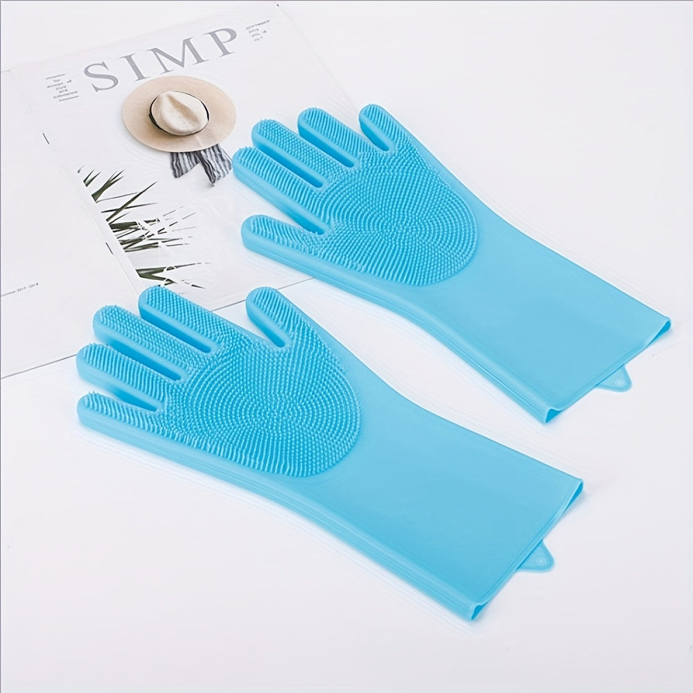 Pet Bath Glove Grooming Brush Set