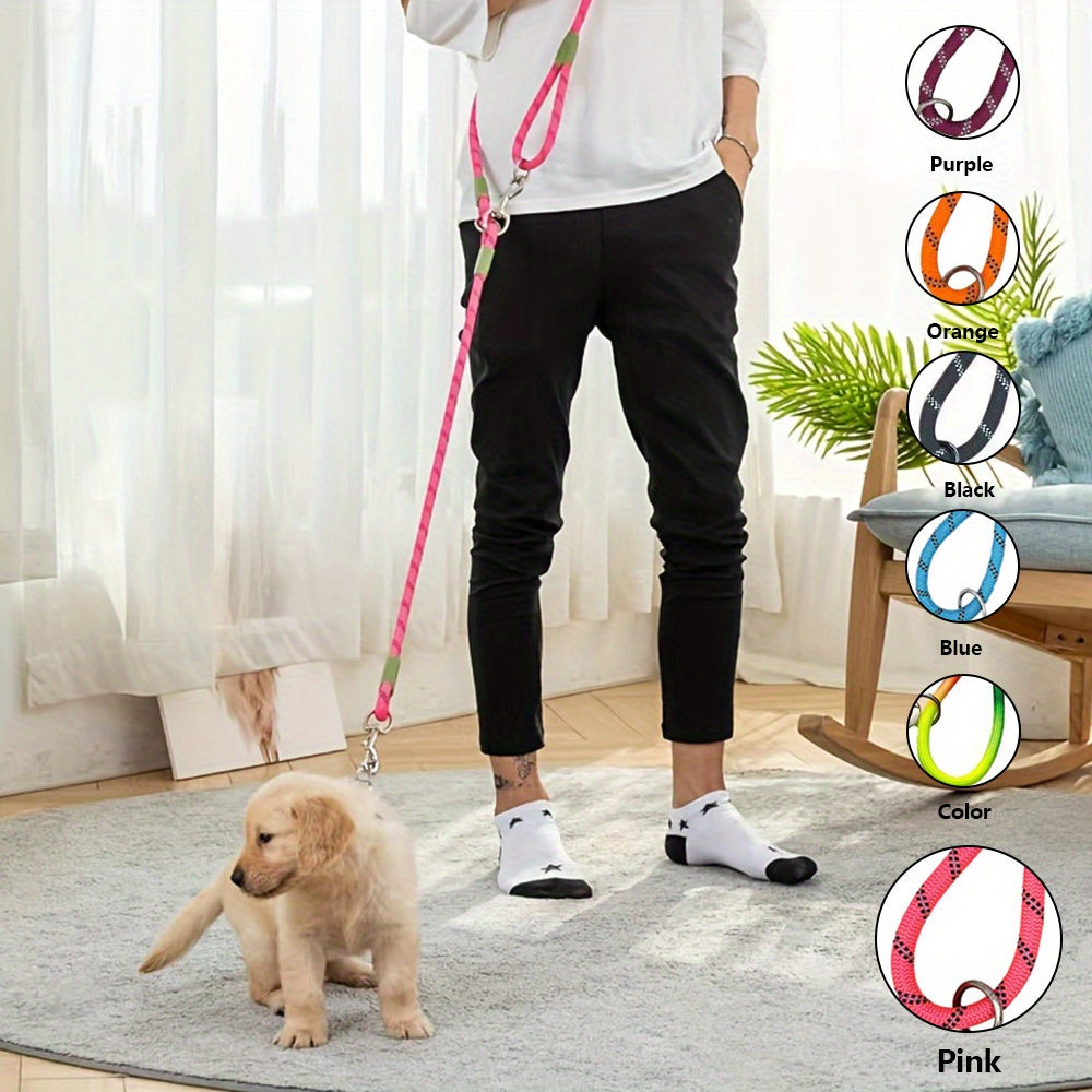 Reflective Hands-Free Dog Leash for Hiking, Walking, and Running