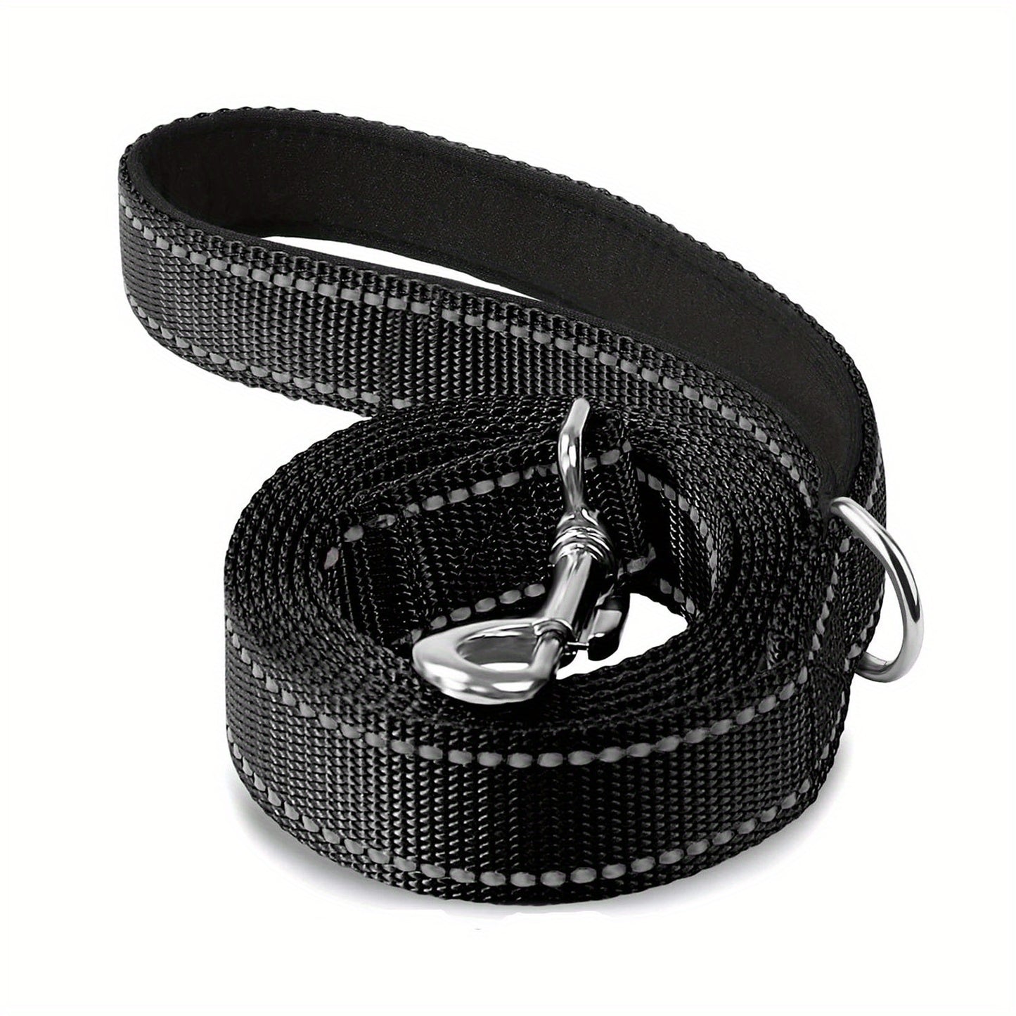 Reflective Neoprene Padded Dog Leash