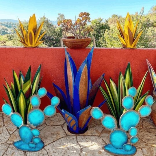 🎄52% OFF on the last day--Waterproof Solar Garden Agave Lamp