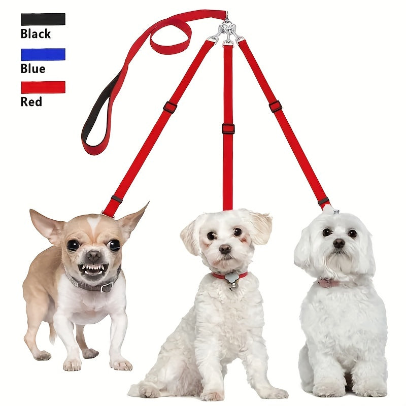 3-in-1 Dog Leash with Adjustable Car Seat Belt