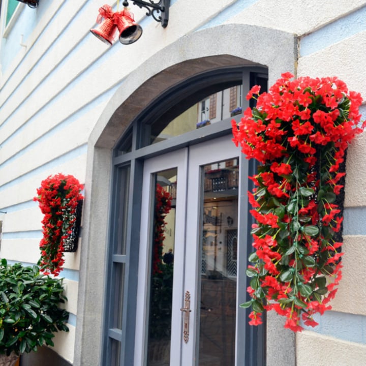 🔥 - 🌺🌷Vivid Artificial Hanging Orchid Bunch