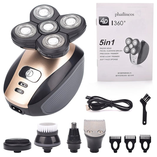 🔥5 In 1 Multifunctional 4D Electric Shaver