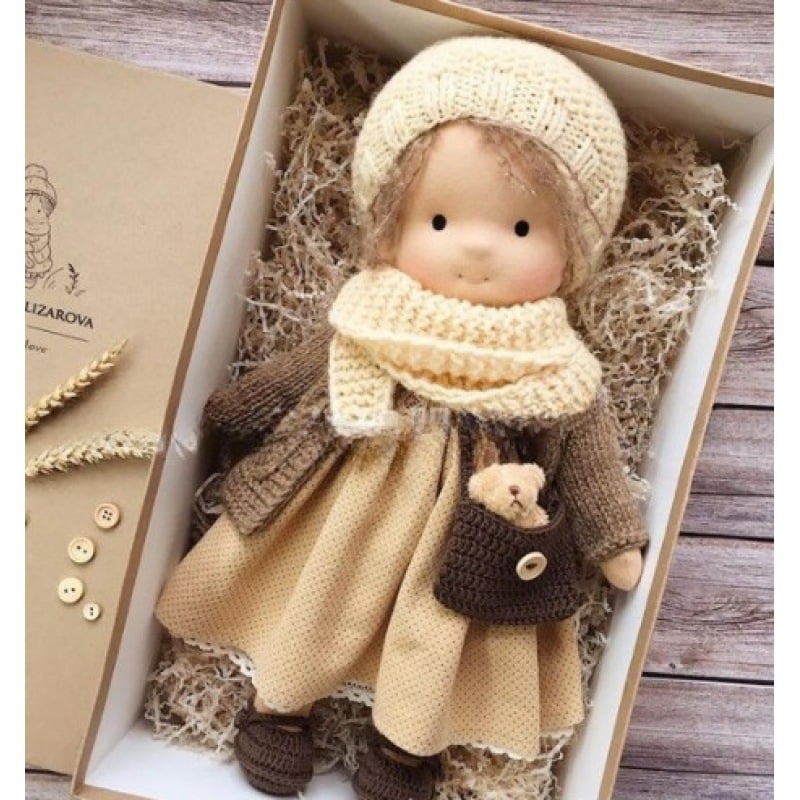 🎁🎁The Best Gift for Kids-Handmade Waldorf Doll👧(Buy2 Free Shipping)