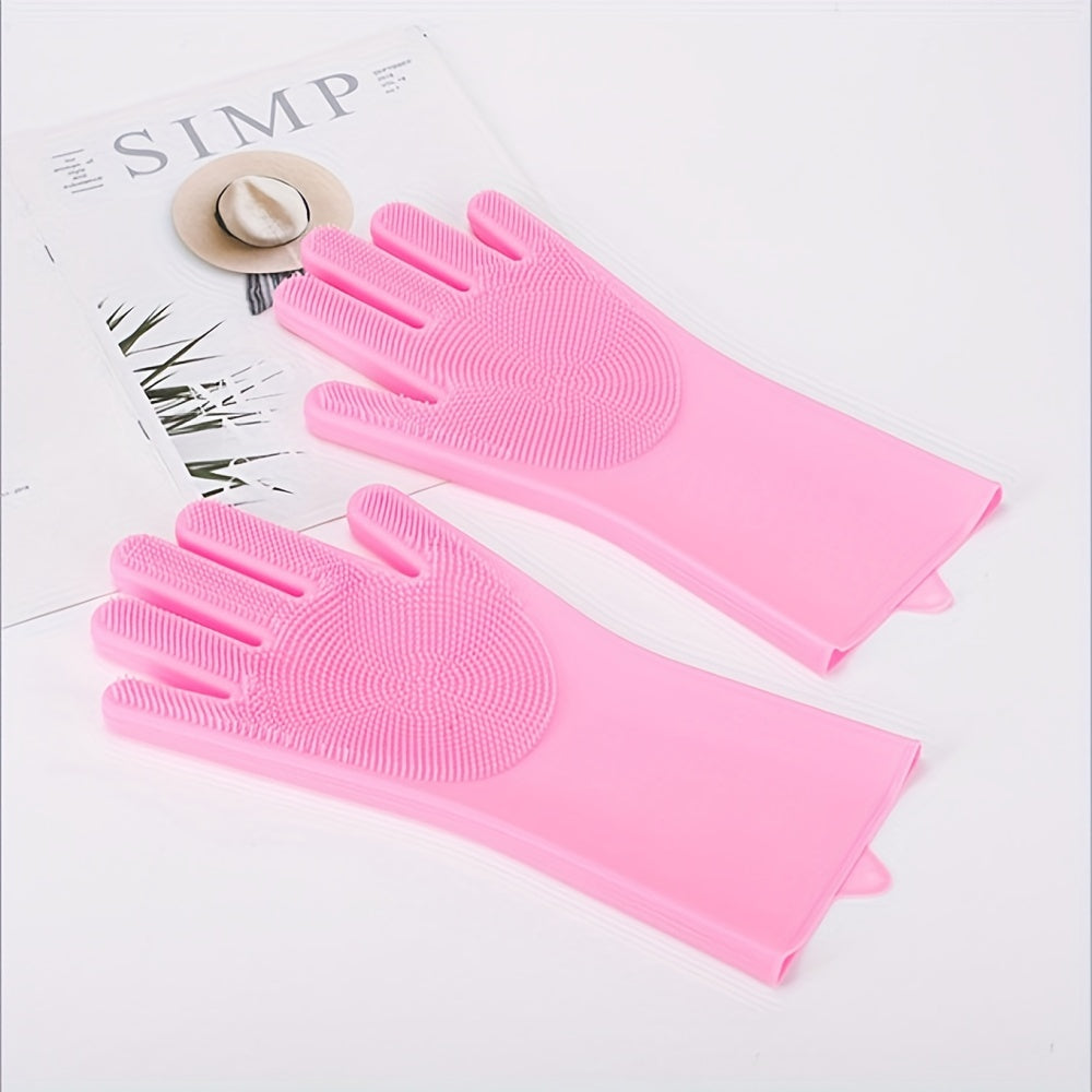 Pet Bath Glove Grooming Brush Set