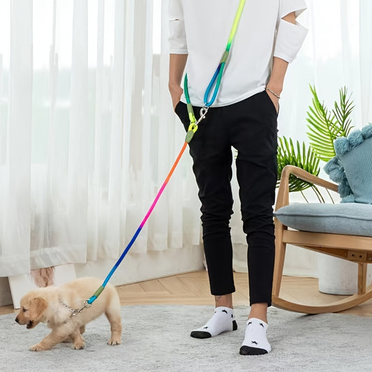 Reflective Hands-Free Dog Leash for Hiking, Walking, and Running