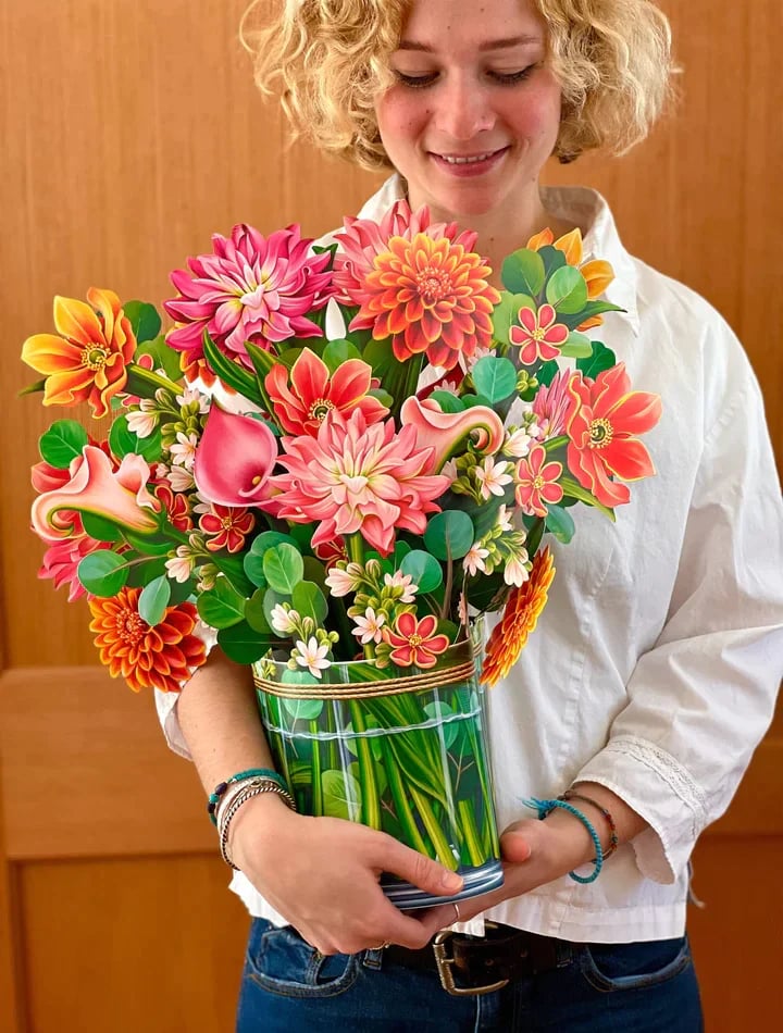 🔥Pop Up Flower Bouquet Greeting Card