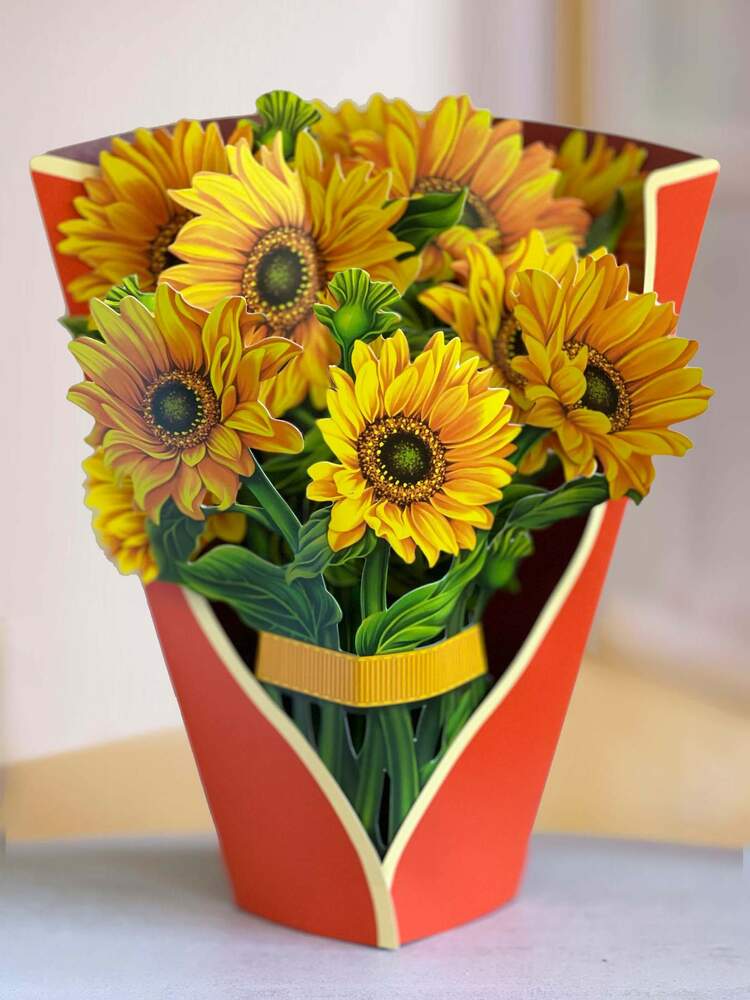 🔥Pop Up Flower Bouquet Greeting Card